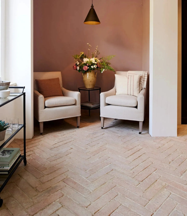 Baked Real Terracotta Parquet 30.5cm x 7.5cm