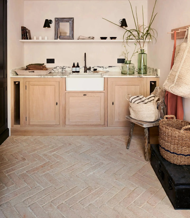 Baked Real Terracotta Parquet 30.5cm x 7.5cm