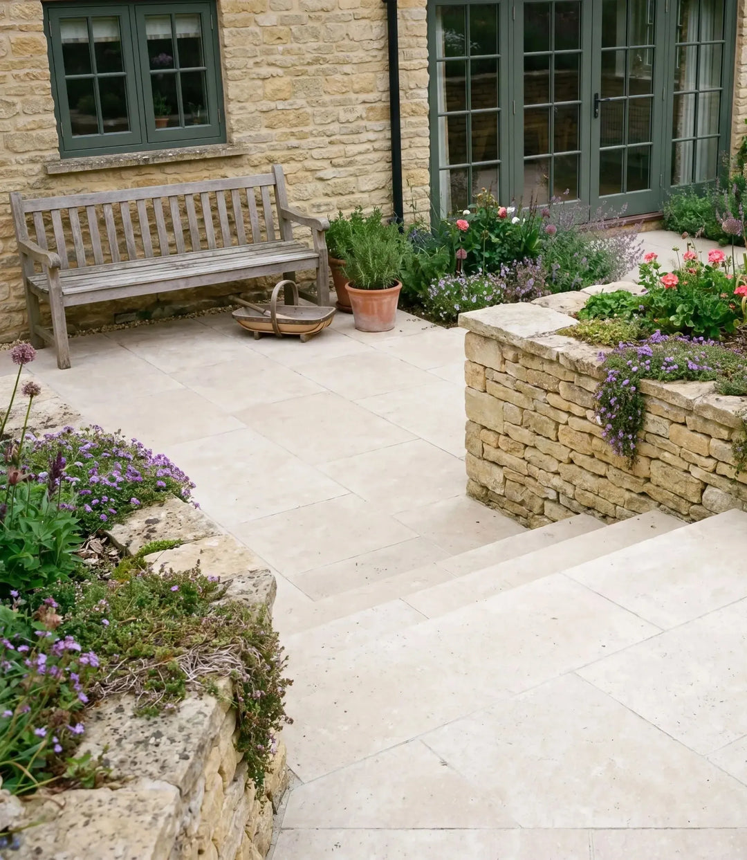bibury stone kingham limestone tumbled 60cm x random