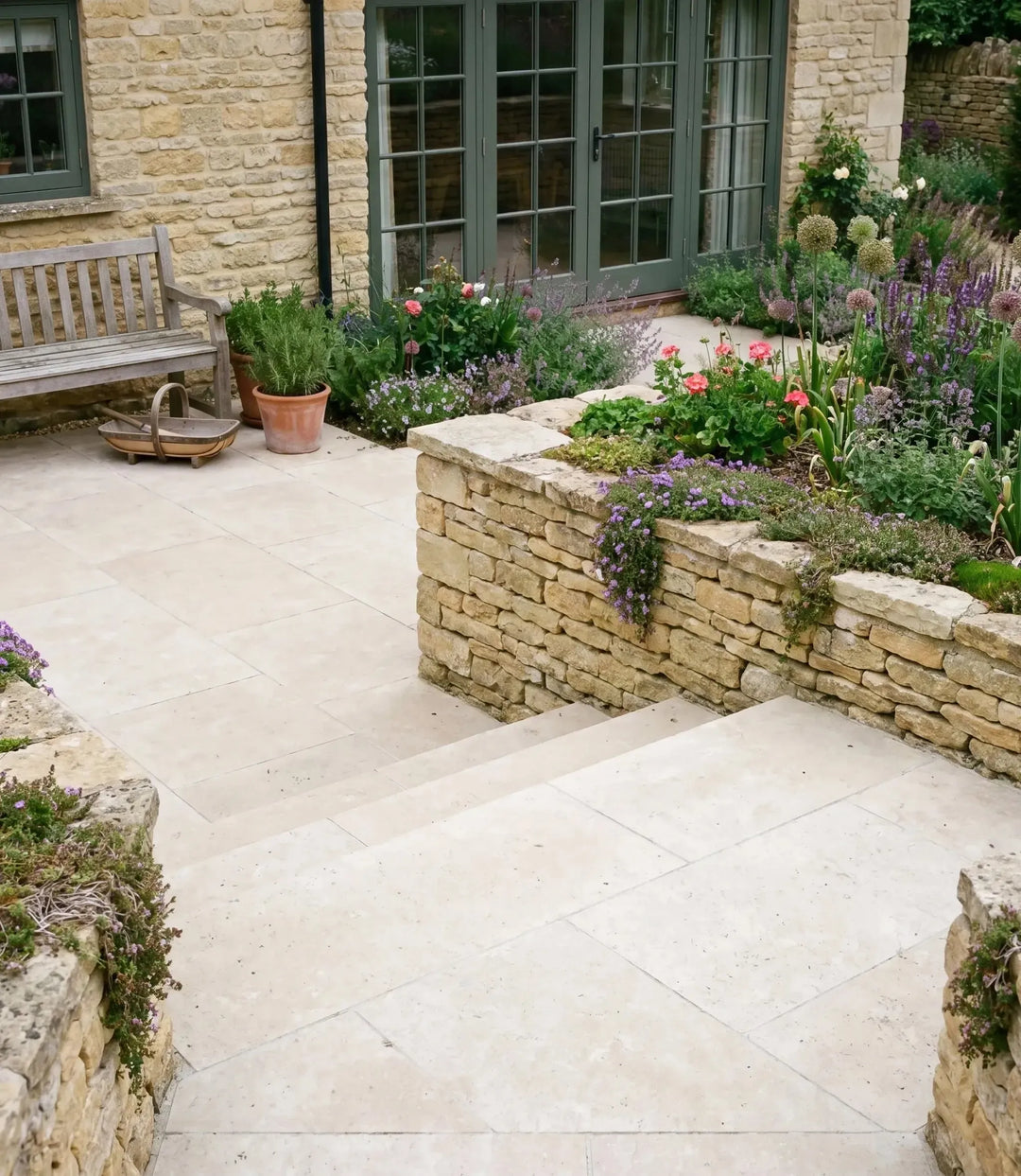 bibury stone kingham limestone washed amp amp tumbled paving 60x 90cm