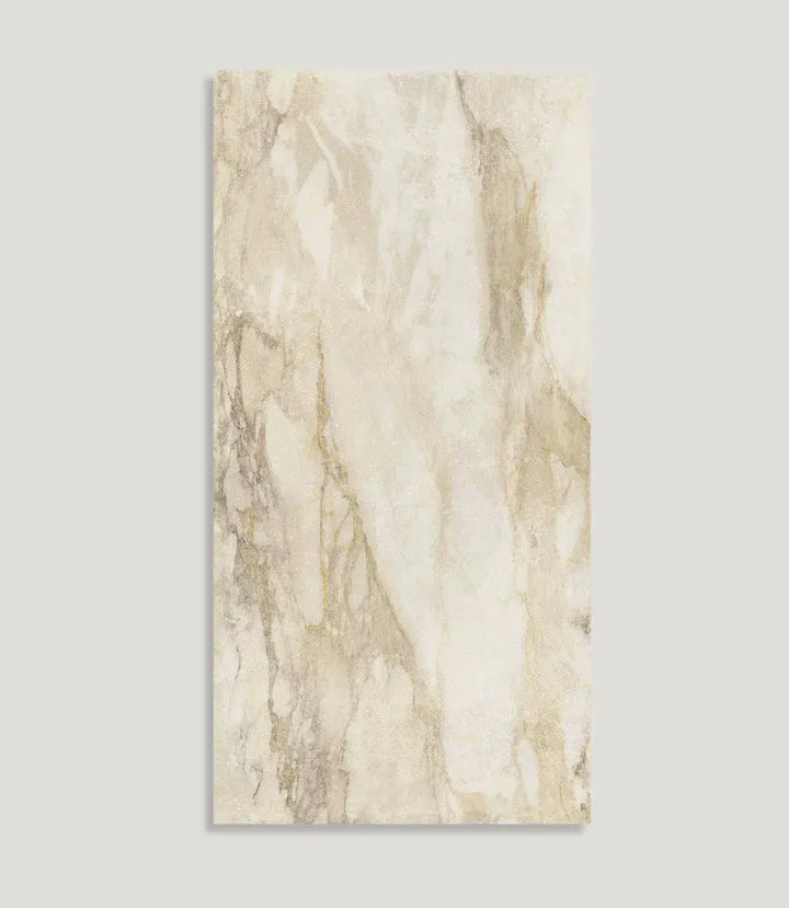 curated-brushed-marble-basketweave-mosaic-oro-31-5cm-x-31-5cm | Curated Brushed Marble Oro 59cm X 119cm by Baked Tiles featured in a luxury bathroom