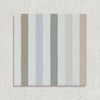 Curated Candy Stripe Pastels 20cm x 20cm