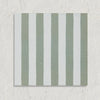Curated Candy Stripe Sage 20cm x 20cm