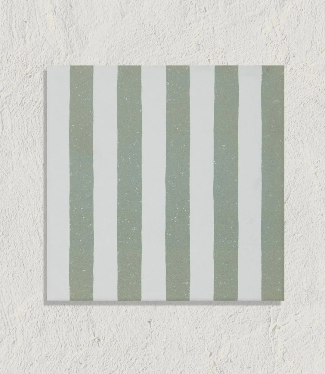 Curated Candy Stripe Sage 20cm x 20cm