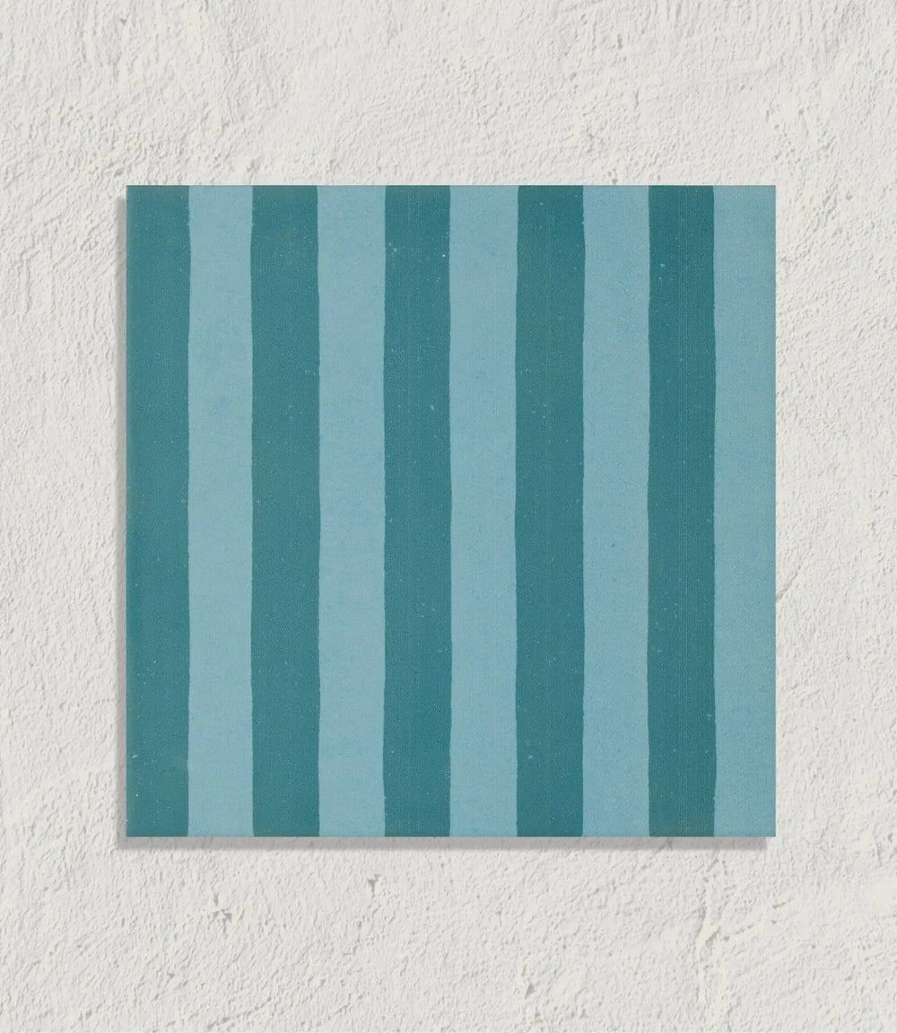 Curated Candy Stripe Verdant 20cm x 20cm