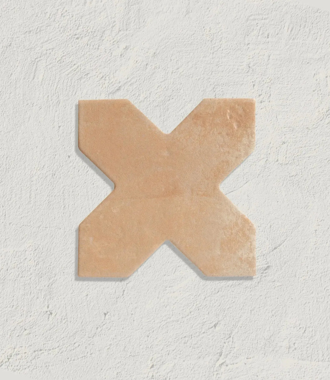  Curated Casablanca Cross Cotto by Baked Tiles featured in a luxury bathroom