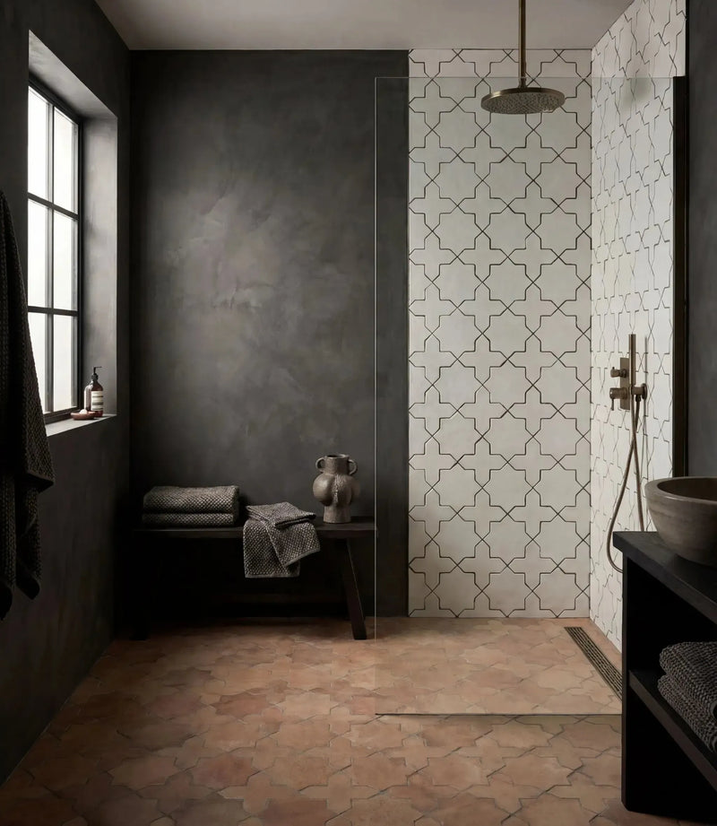 casablanca cross white 15 5cm x 15 5cm