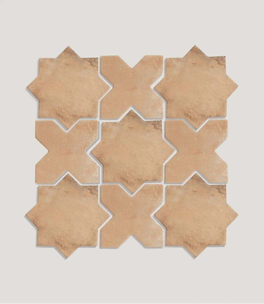 Curated Casablanca Cross Cotto 15.5cm x 15.5cm