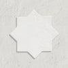 curated-casablanca-cross-white-15-5-x-15-5cm | Curated Casablanca Star White by Baked Tiles featured in a luxury bathroom