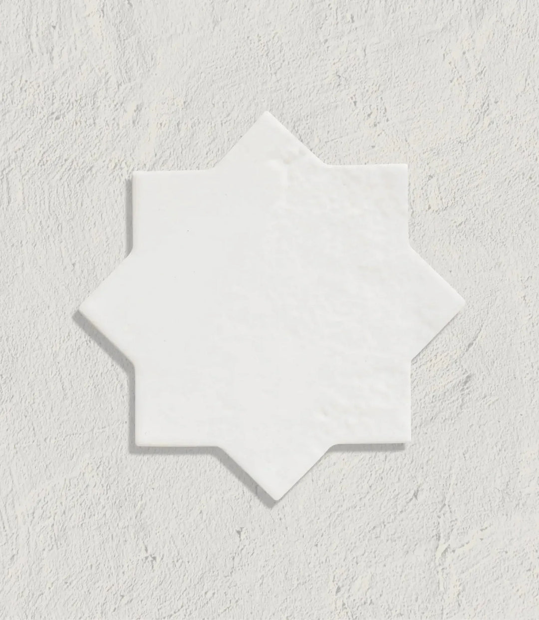  Curated Casablanca Star White by Baked Tiles featured in a luxury bathroom
