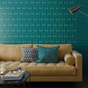 Chloe Teal Matt 7.5cm x 30cm - Clearance