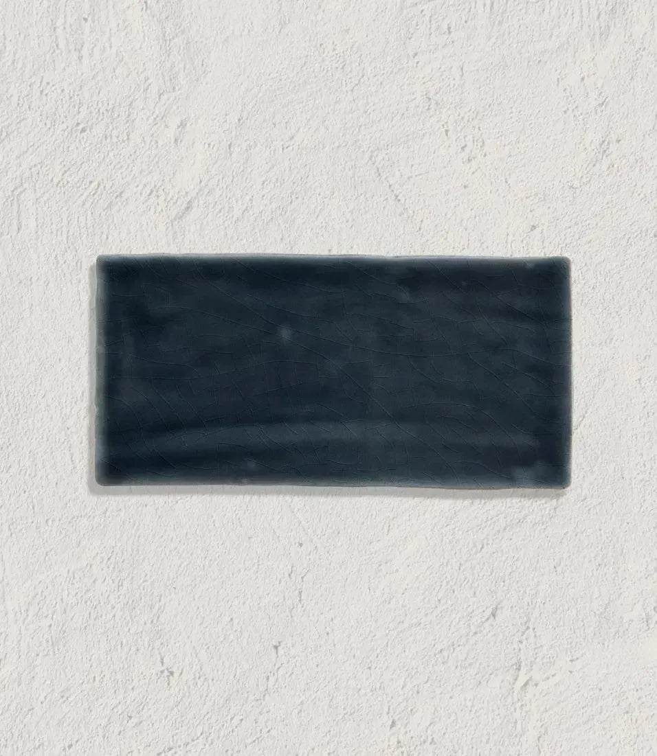 Curated Cottage Beach Hut Crackle 7.5cm x 15cm