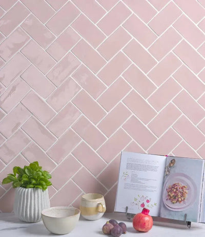 curated cottage pink sands gloss 7 5cm x 15cm