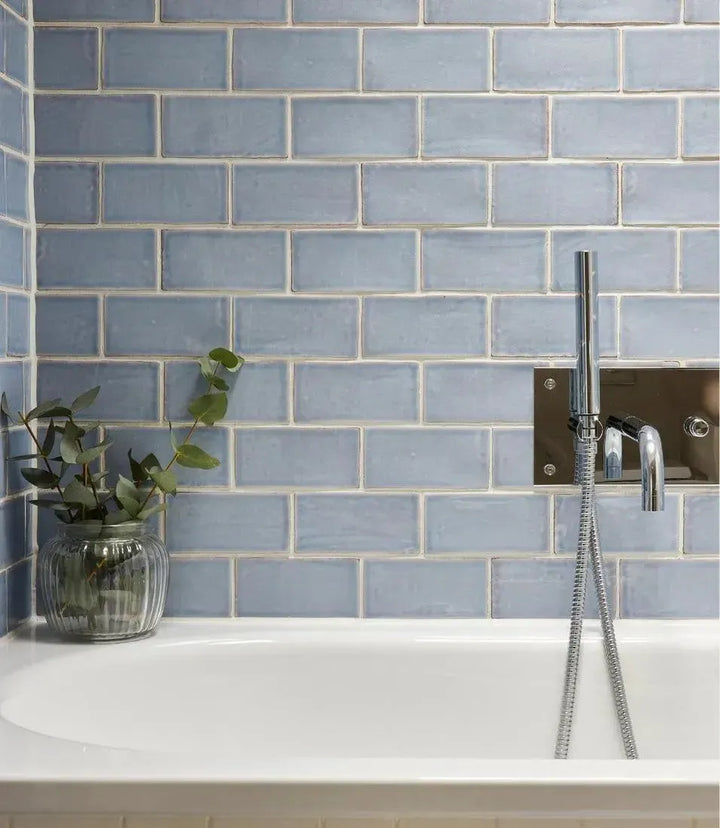 Curated Cottage Sky Crackle 7.5cm x 15cm