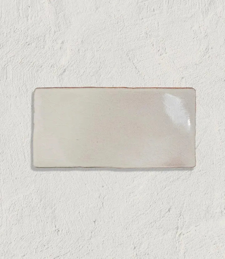 Curated Cottage White Sands Crackle 7.5cm x 15cm