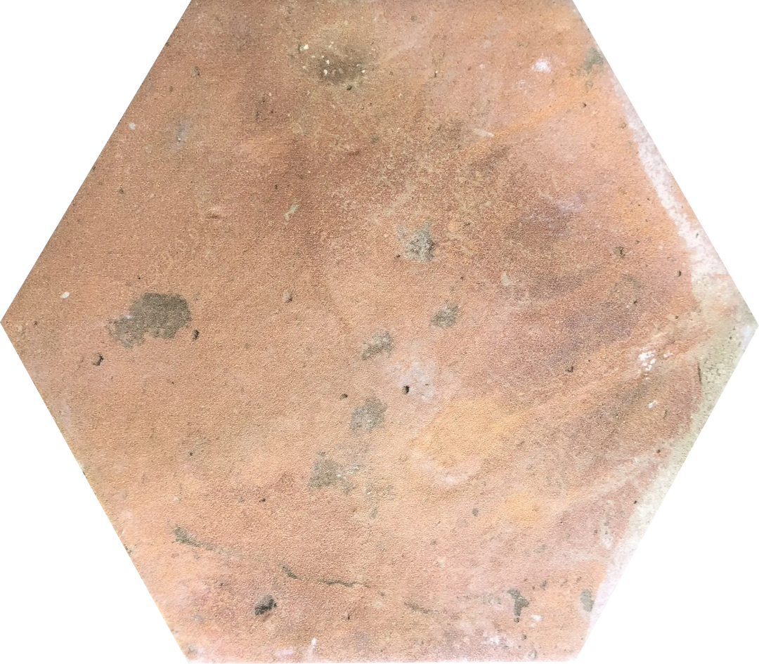 country hexagon cotto 14 x 16cm country hexagon cotto 14cm x 16cm out