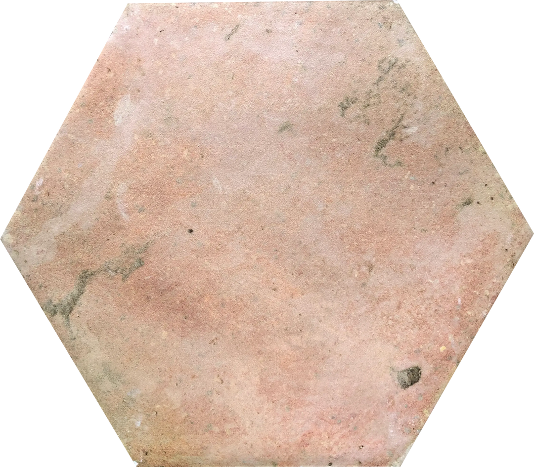 country hexagon cotto 14 x 16cm country hexagon cotto 14cm x 16cm out