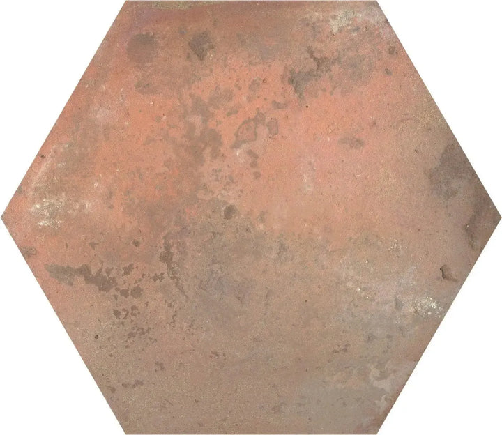 Country Hexagon Cotto 14cm x 16cm - Out