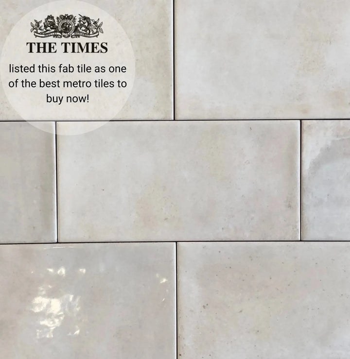 Designer Basics Boux Off White 10cm x 20cm