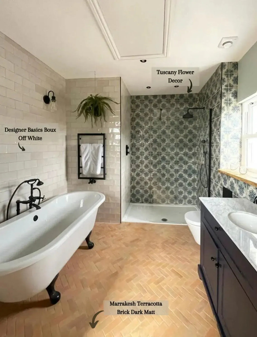 Designer Basics Boux Off White 10cm x 20cm