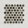 Disc Retro Blue 30.9cm x 30.9cm - Clearance
