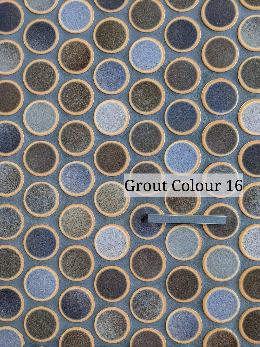 Disc Retro Blue 30.9cm x 30.9cm