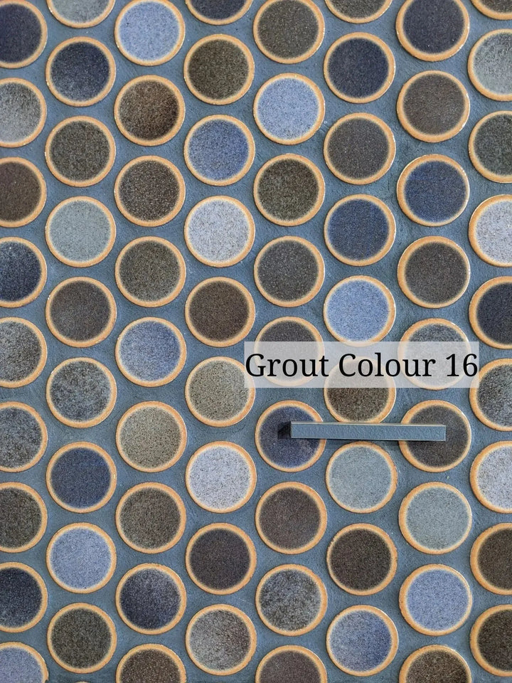 Disc Retro Blue 30.9cm x 30.9cm