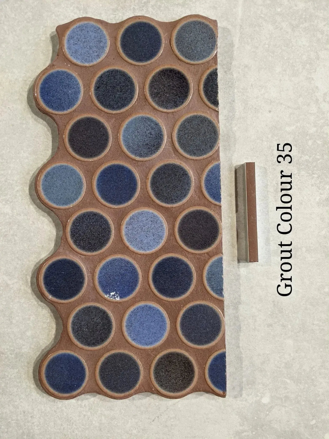 Disc Retro Blue 30.9cm x 30.9cm