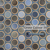 Disc Retro Blue 30.9cm x 30.9cm
