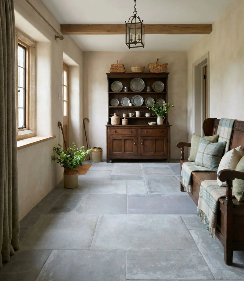 domaine gris 60 4cm x 60 4cm floor tiles