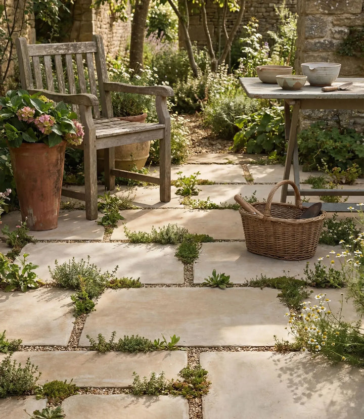 Domaine Stone Blond 20mm Paver 60.4cm x 90.6cm