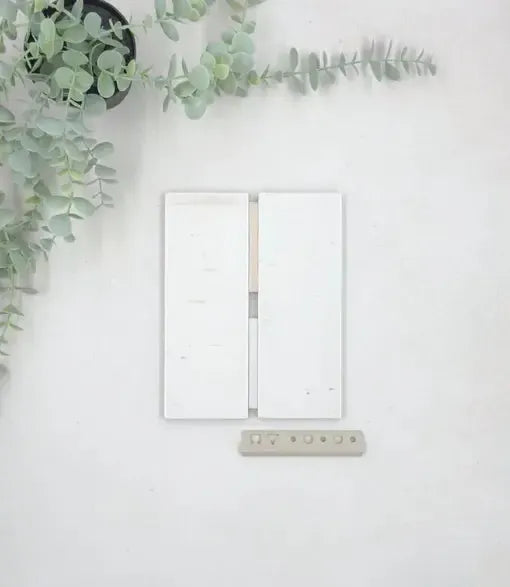 elan cotton gloss 7 5 x 20cm baked tiles