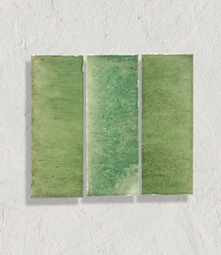 Curated Elan Green Gloss 7.5 x 20cm
