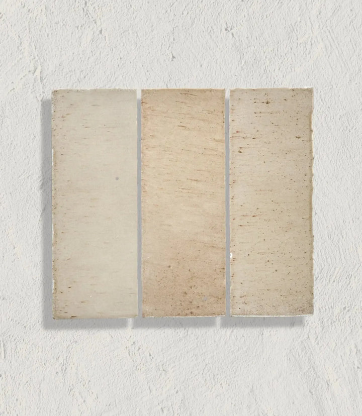 Curated Elan Oatmeal Gloss 7.5 x 20cm