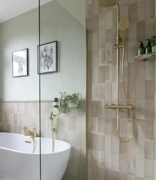 Curated Elan Oatmeal Gloss 7.5 x 20cm