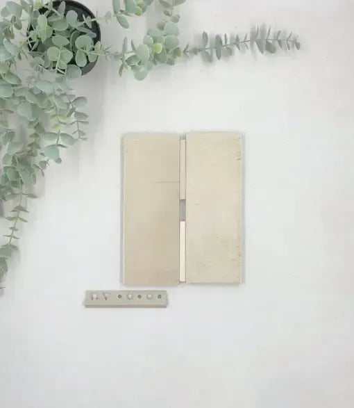 kerakoll-fugabella-color-grout-20-antique-3kg, kerakoll-fugabella-color-grout-43-sand-stone-beige-3kg, 12mm-l-shape-sandstone-tile-trim-2-5m-length | Baked Tiles