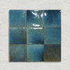 Elan Ocean Blue Green Gloss 10 x 10cm