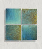 Elan Ocean Blue Green Gloss 10 x 10cm