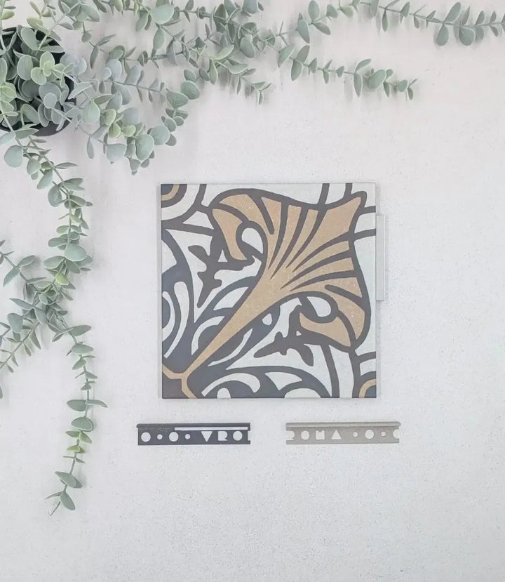 kerakoll-fugabella-color-grout-05-shadow-3kg, 12mm-l-shape-light-grey-tile-trim-2-5m-length, 12mm-l-shape-matt-grey-tile-trim-2-5m-length | Baked Tiles