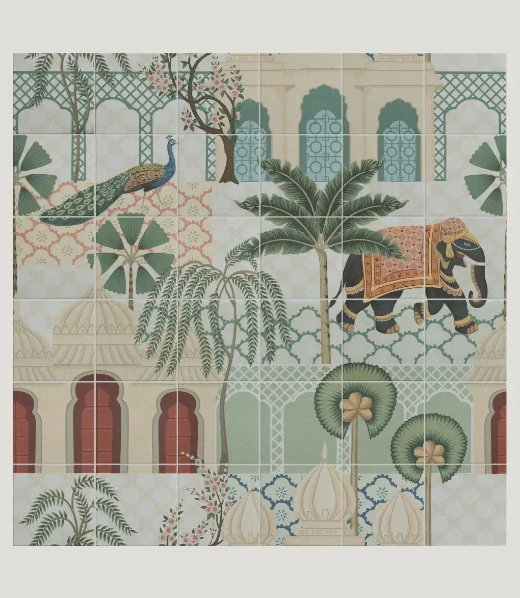 empire mural 20 x 20cm