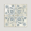 Evelyn Blue 45cm x 45cm