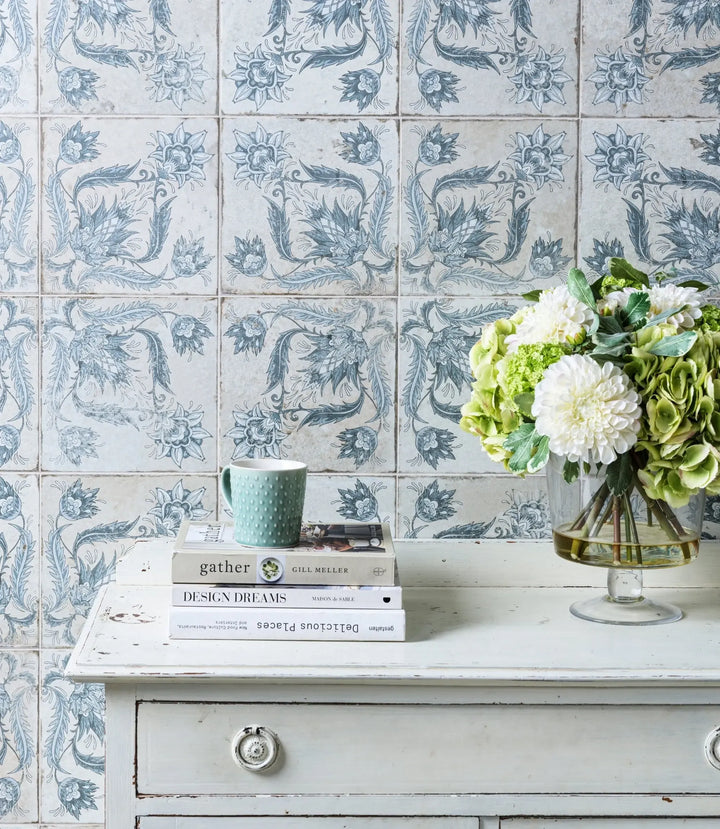 Evelyn Blue 45cm x 45cm