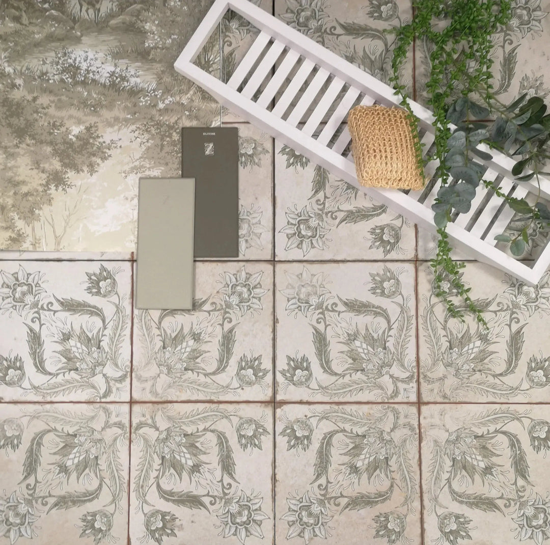 Evelyn Green 45cm x 45cm