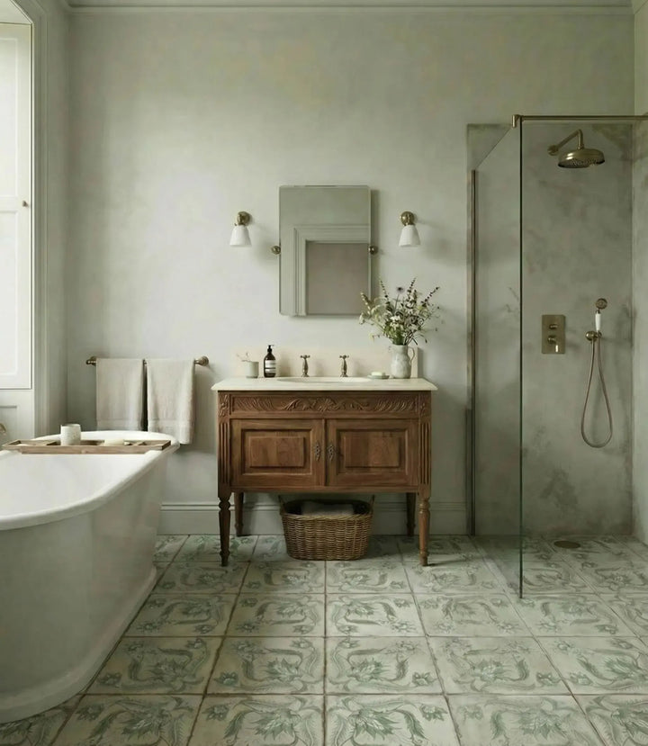 Evelyn Green 45 x 45cm