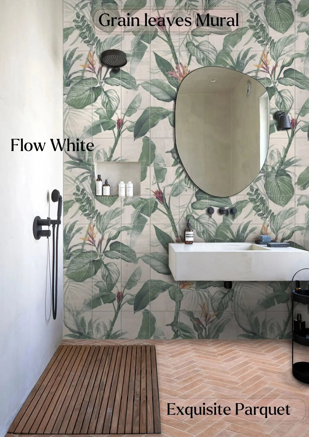 Curated Exquisite Terracotta Parquet 7cm x 28cm