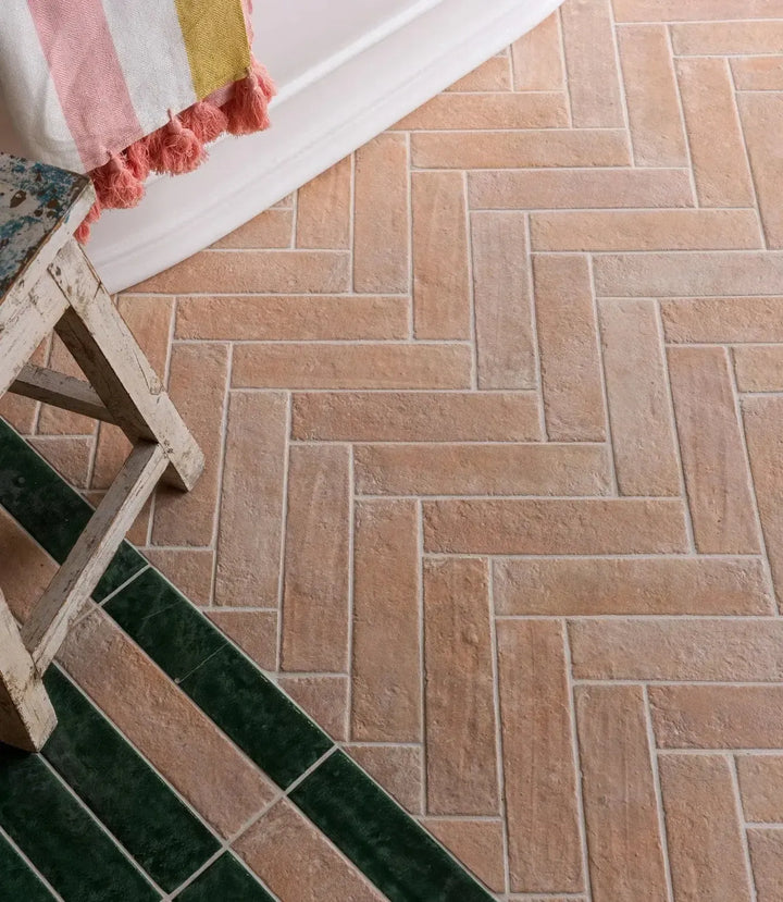 Exquisite Terracotta Parquet 7cm x 28cm