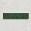 Curated Exquisite Terracotta Parquet Forest Green Gloss 7cm x 28cm