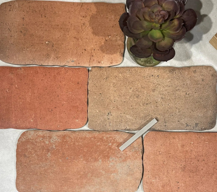 Farmhouse Terracotta Brick 11.3cm x 22.6cm - Out