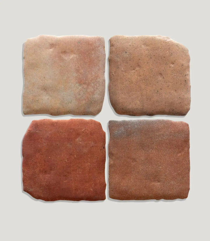 Farmhouse Terracotta Square 15cm x 15cm - Out