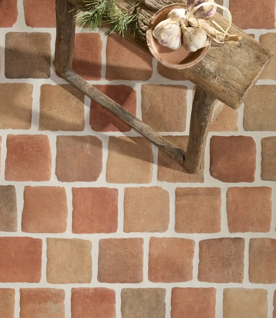 farmhouse terracotta square 15cm x 15cm